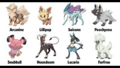 pokemon characters animals