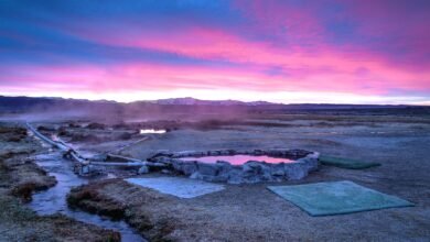 hilltop hot springs